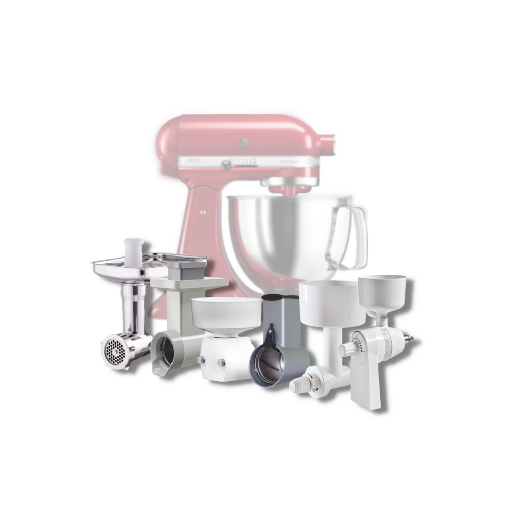 Attachments with direct connection for KitchenAid