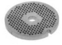 Disque perforé en acier inoxydable de 5, 2 mm