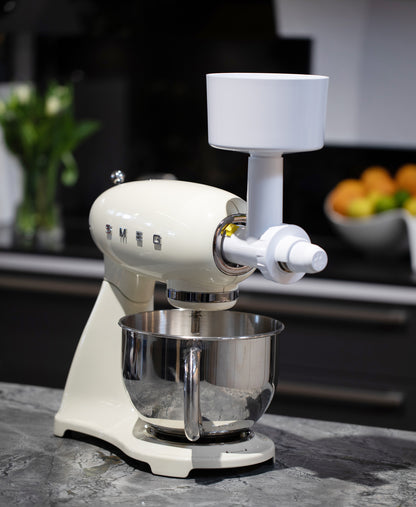 SMEG Robot de cuisine avec moulin à céréales avec broyeur conique en acier
