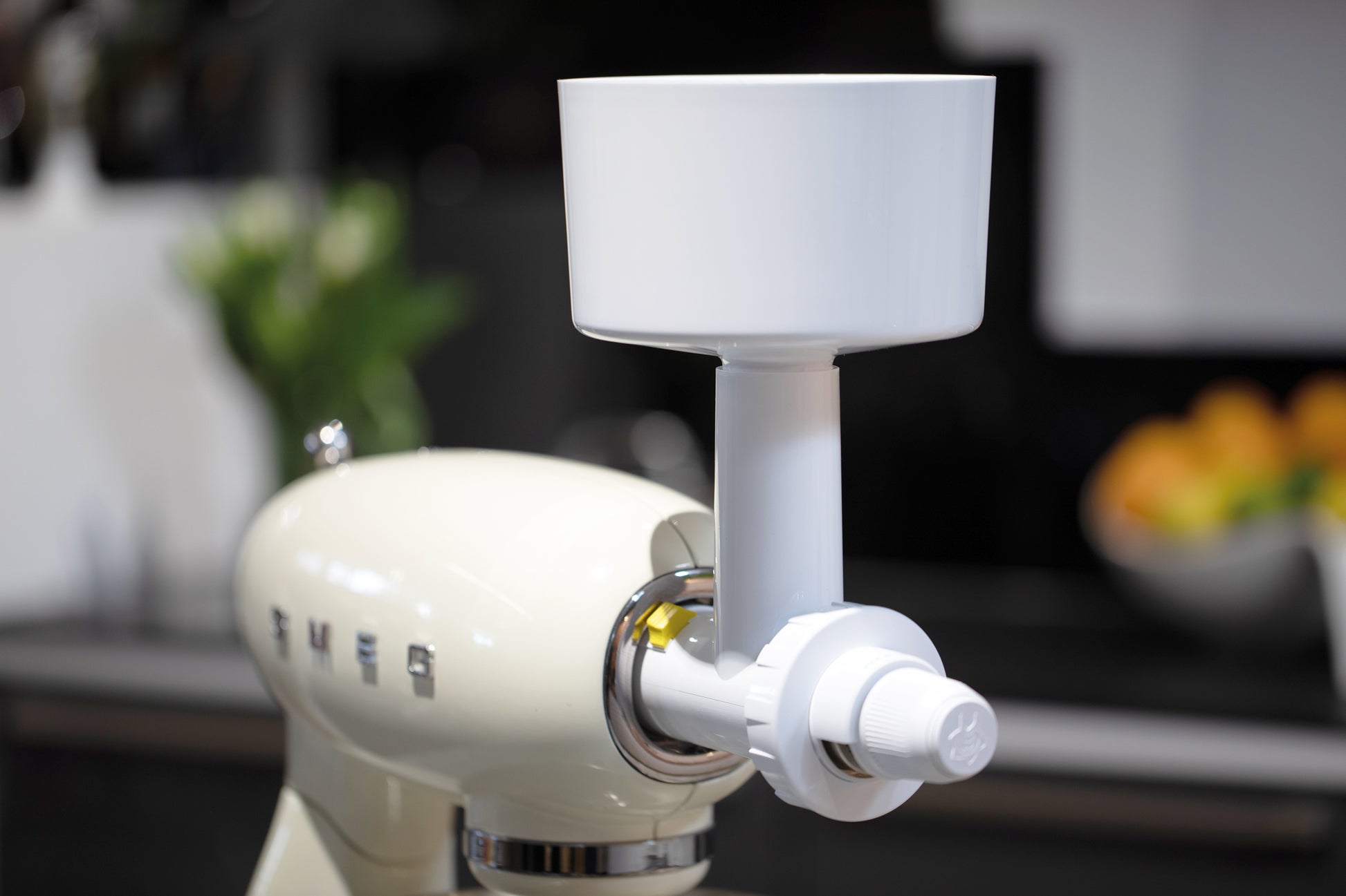 Moulin à céréales avec broyeur conique en acier pour robot de cuisine SMEG