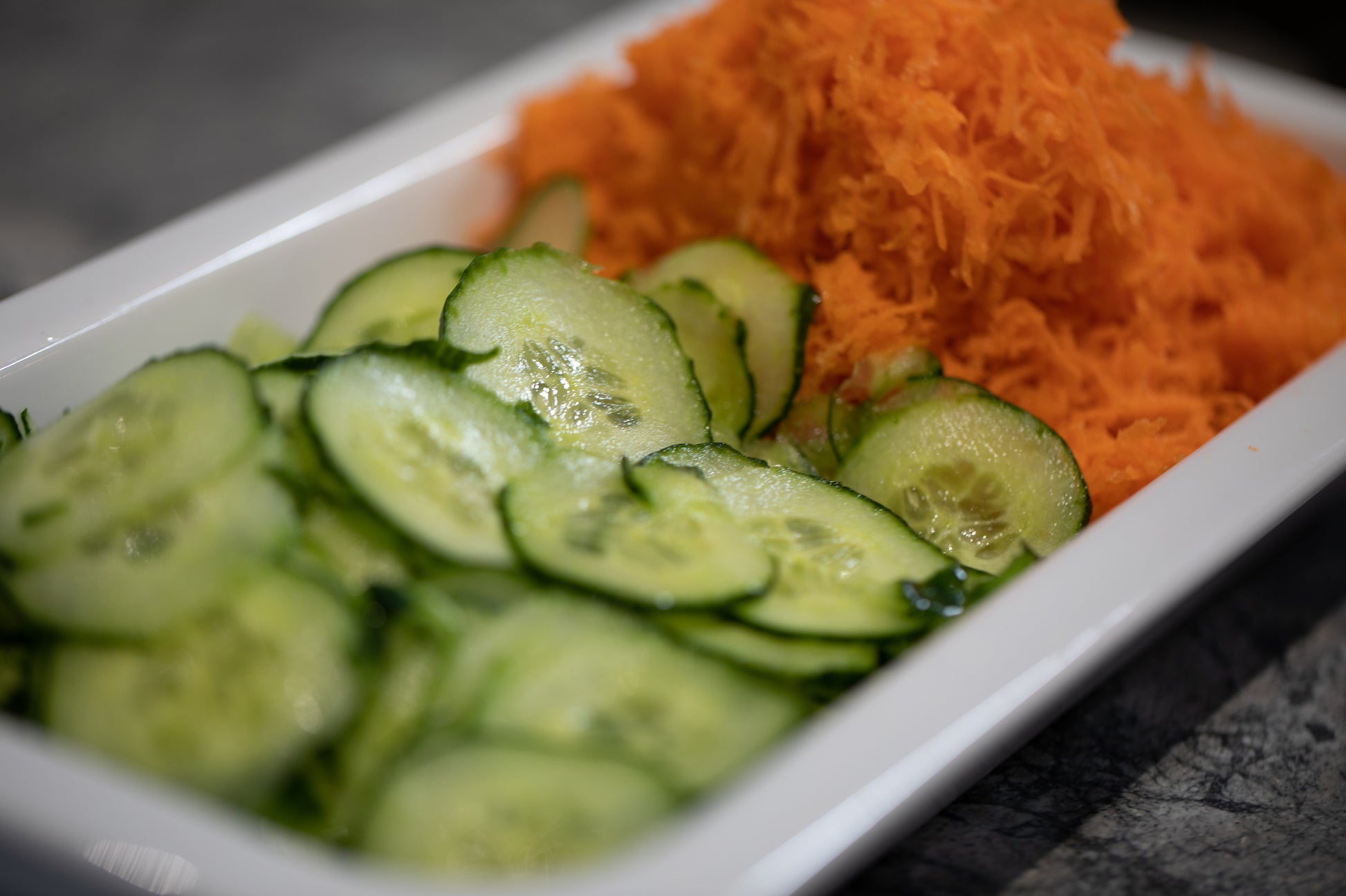Jupiter mySystem Râpe à légumes Résultat carottes et concombre