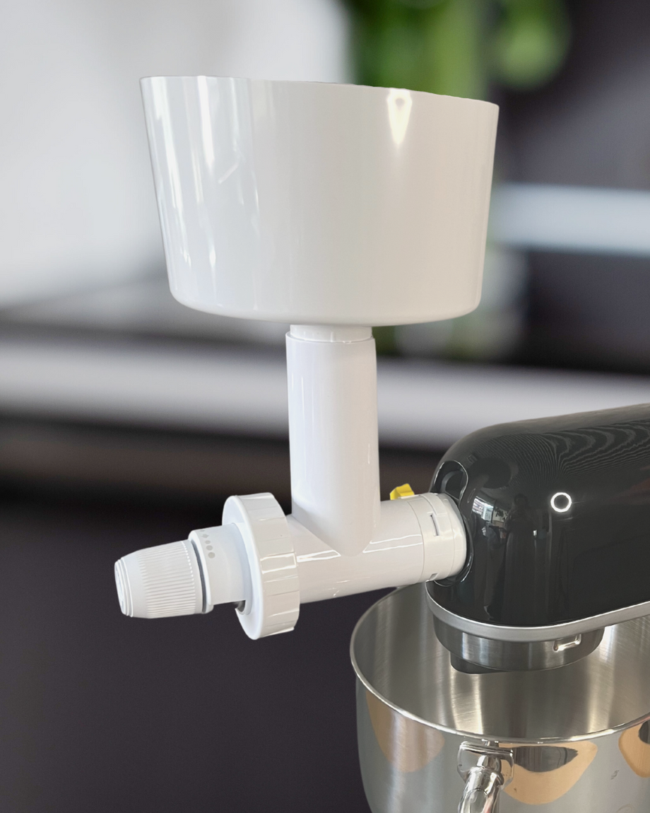 Moulin à céréales avec broyeur conique en acier pour les robots de cuisine  KitchenAid - Jupiter