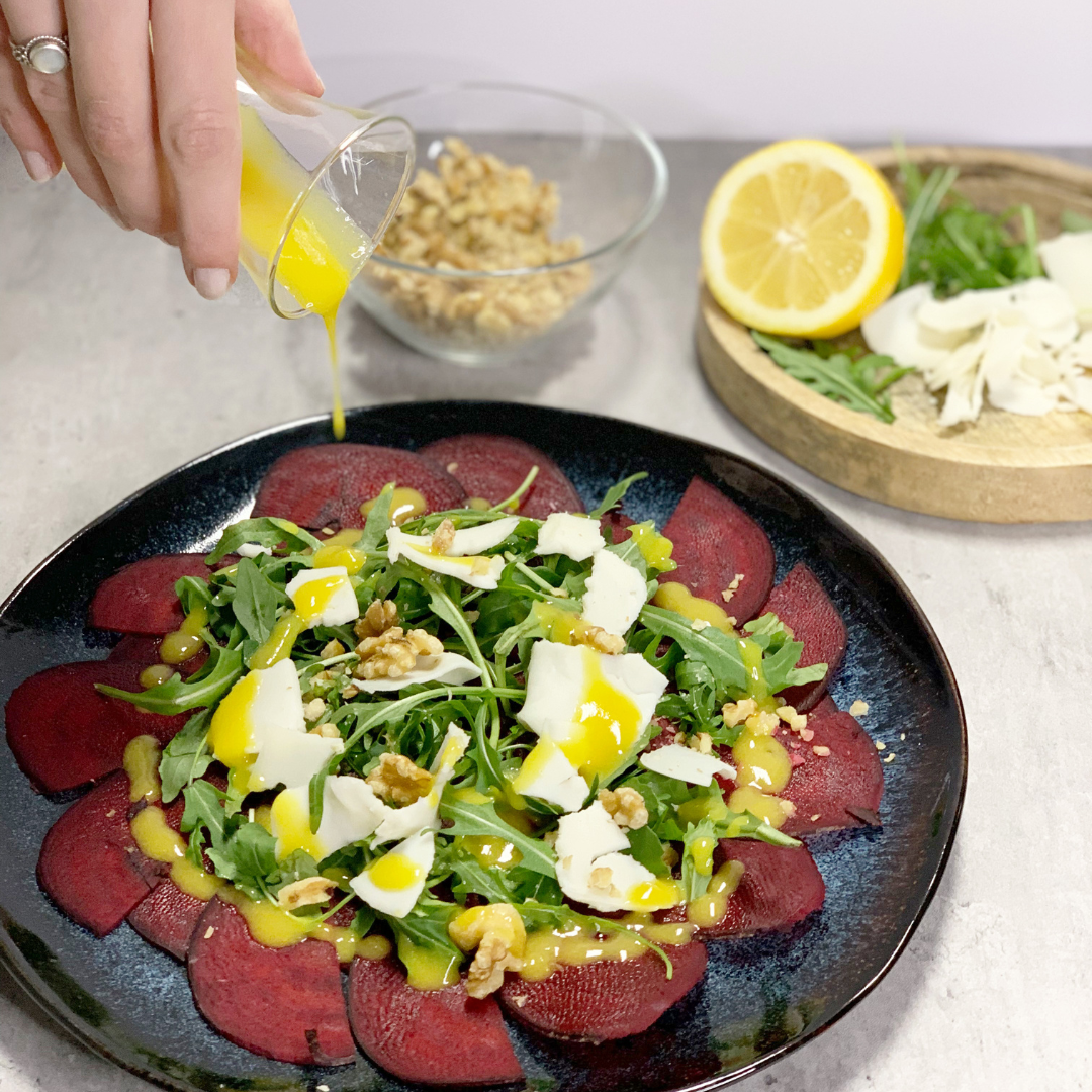 Rezeptidee: Rote Bete Carpaccio