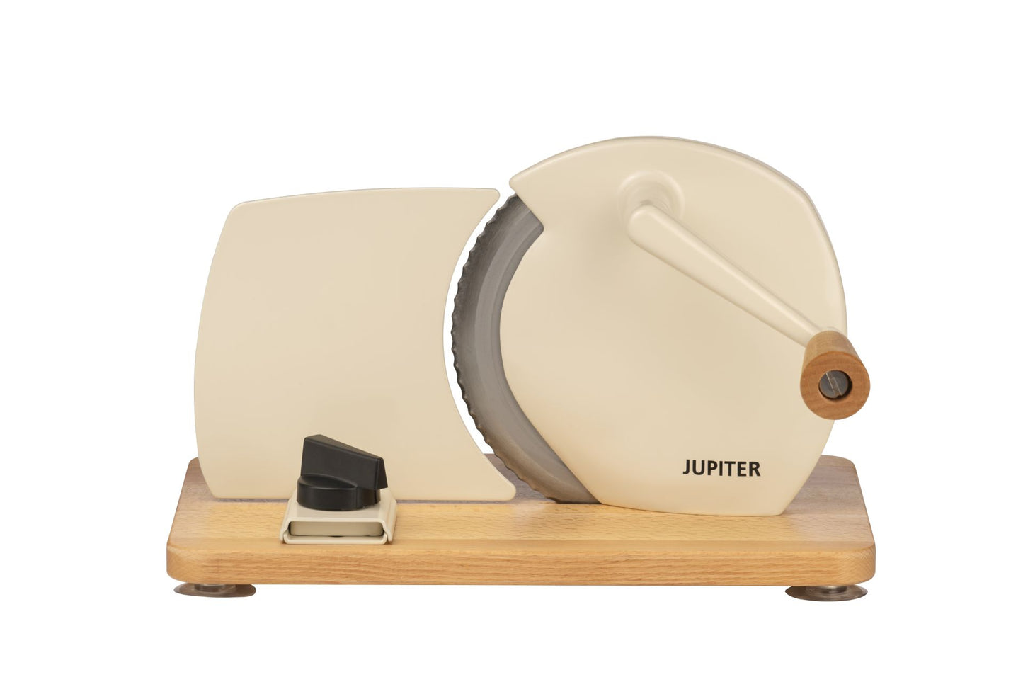 Manueller Allesschneider in der Farbe beige von Jupiter.