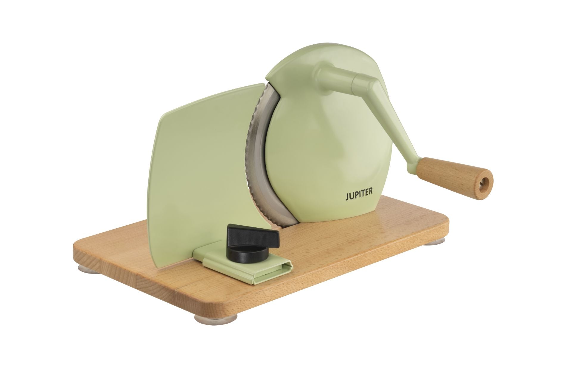 Manueller Allesschneider in der Farbe hellgrün von Jupiter.