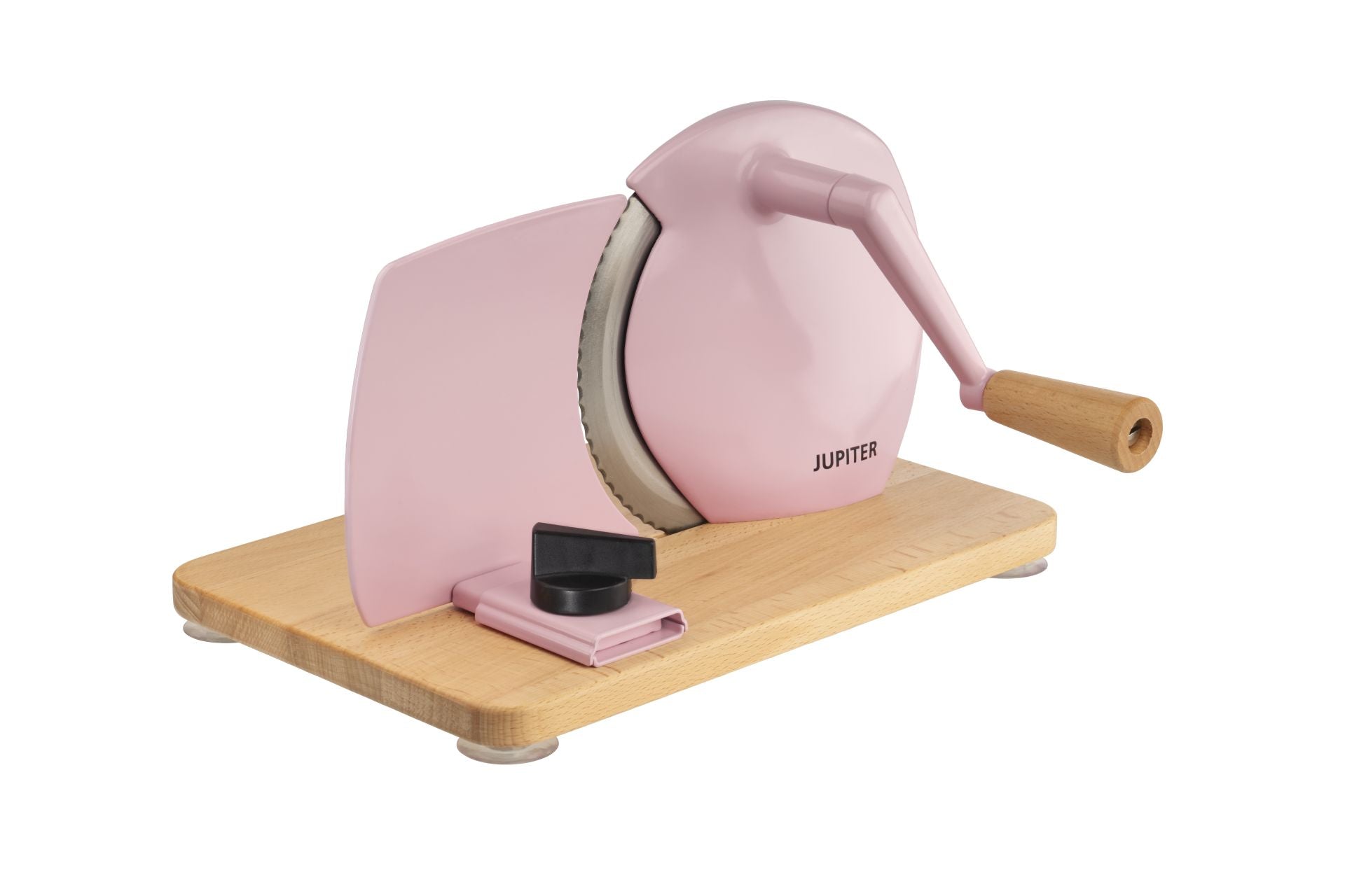 Manueller Allesschneider in der Farbe hellrosa von Jupiter.