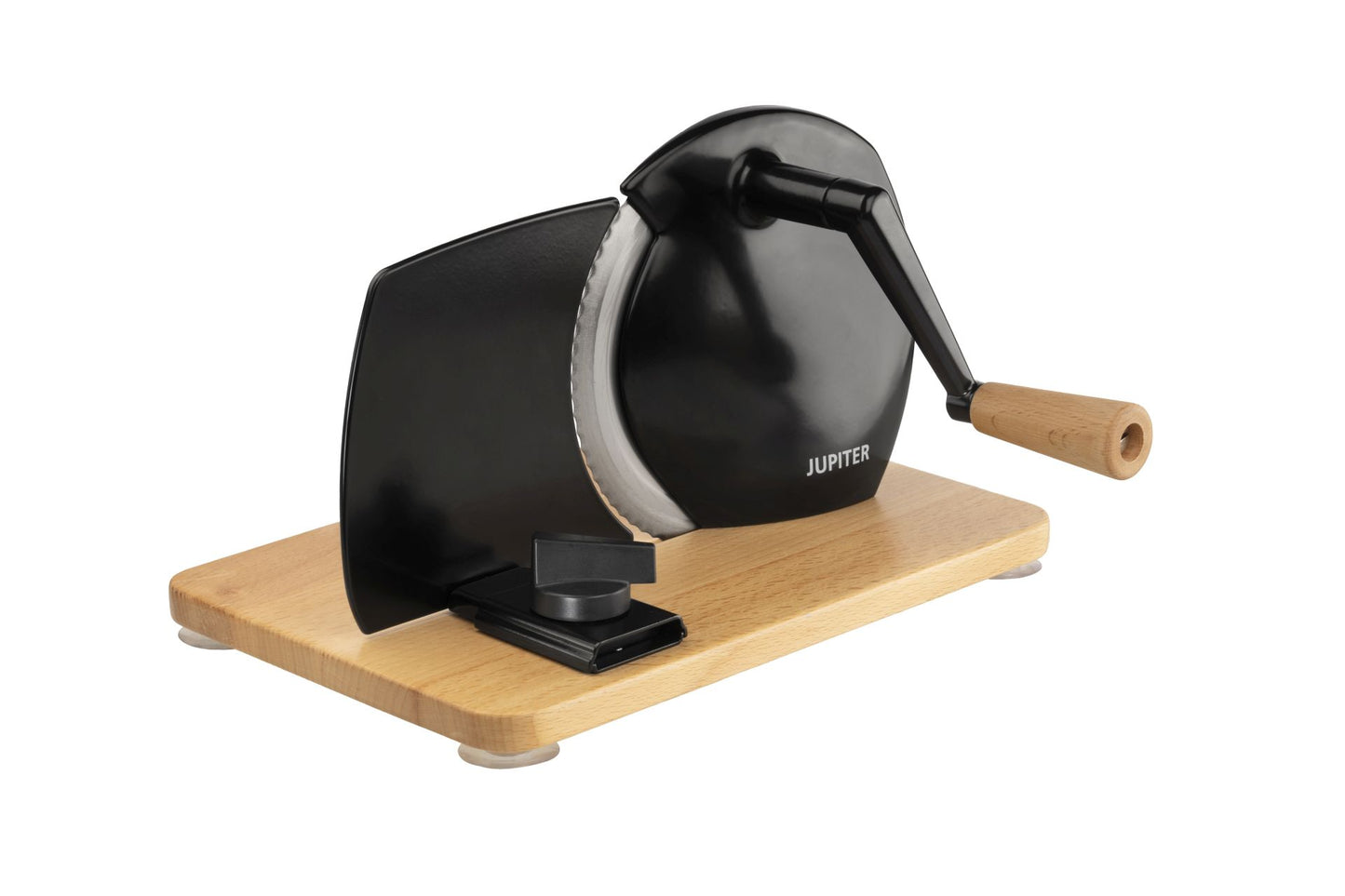 Manueller Allesschneider in der Farbe schwarz von Jupiter.