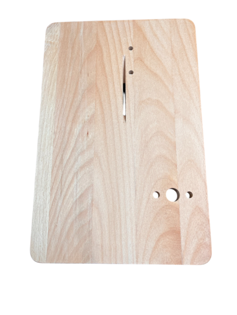 Holzbrett Allesschneider passend für M6 Schraubsauger