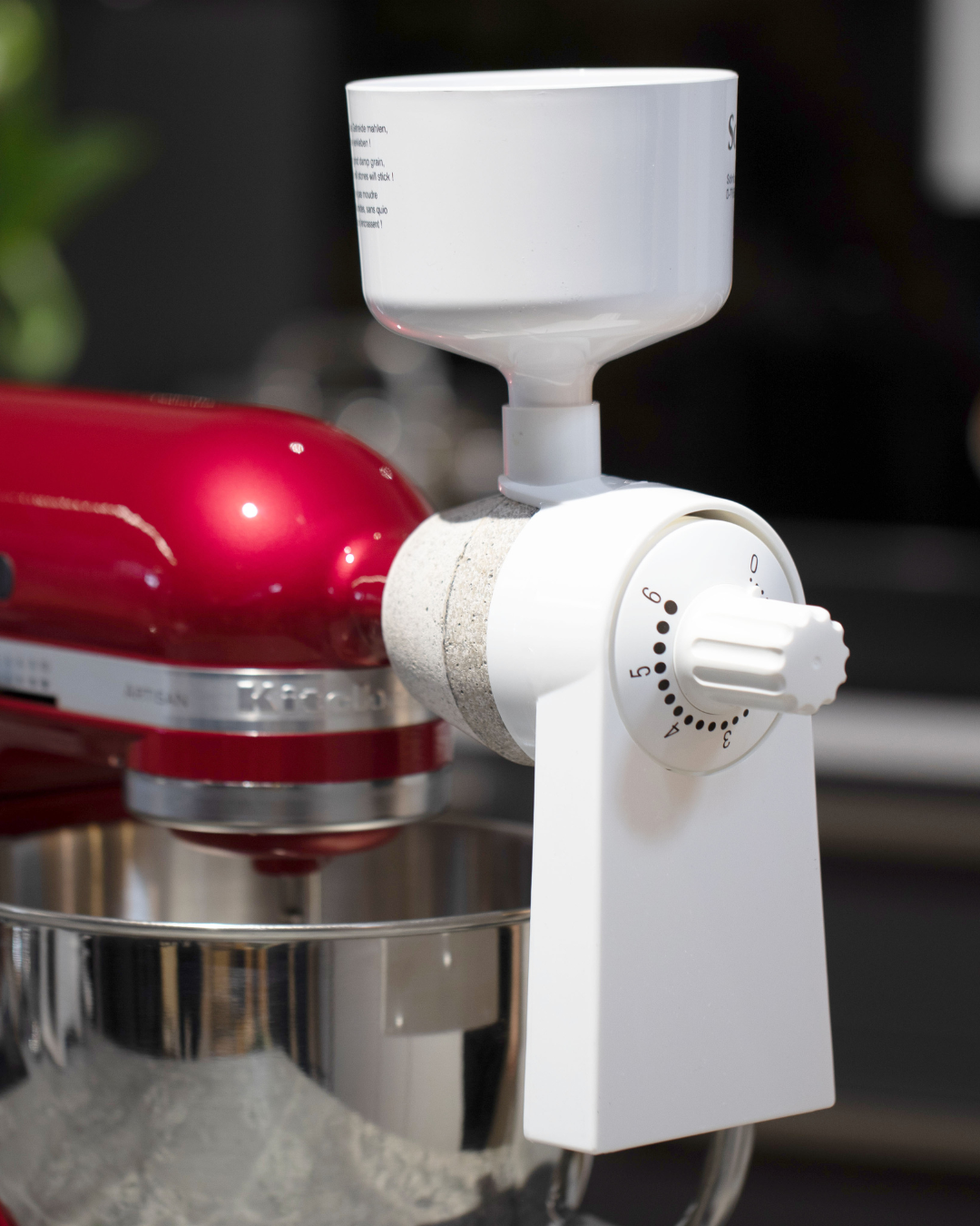 Jupiter KitchenAid Aufsatz Steinmahlwerk